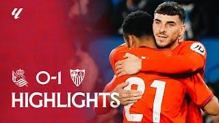 Real Sociedad VS Sevilla FC (0-1) LALIGA | Resumen