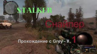 Сталкер снайпер  Прохождение с Grey   # 1