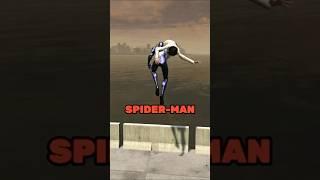 What happens if you dive into the water with a npc in all the Spider-Man games #videogames