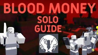 How to GET BLOOD MONEY PERK on SOLO | SOLO BLOOD MONEY GUIDE | Critical Tower Defense