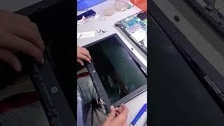 HP 15Q laptop repair & service | Broken Hinge & Display Panel - Screen Replacement