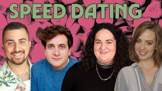  Jeremy Culhane, Ruha Taslimi, Artoun Nazareth, and Alexis Rhiannon Look For Love || Speed Dating