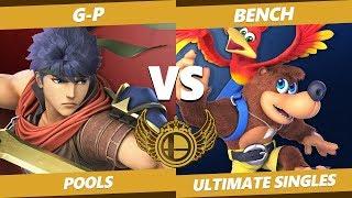 UKIE SSBU Circuit - SmashUK's King | G-P (Ike) Vs. Bench (Banjo) Smash Ultimate Tournament Pools