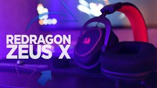 ОБЗОР НА ИГРОВЫЕ СРЕДНЕБЮДЖЕТНЫЕ НАУШНИКИ ДЛЯ ПК | REDRAGON ZEUS X H510