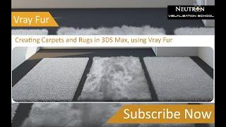 How to create rug and carpet in 3ds max, using Vray Fur