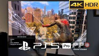 Spider Man 2 PS5 Pro Gameplay 120 FPS - Giant Sandman