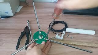 how to install the GP antenna from foxwey