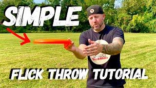 How To Throw A Forehand (FLICK) Ultimate Frisbee