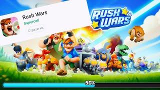 Один из первых скачал Rush Wars ! Обзор игры Rush Wars