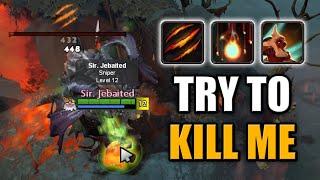 Sniper is IMBALANCED [Fury Swipes + Fervor] Dota 2 Ability draft