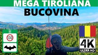 MEGA TIROLIANA BUCOVINA | Cea mai lunga din Romania