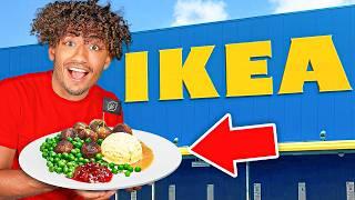 Eating Only IKEA Food For 24 HOURS!!