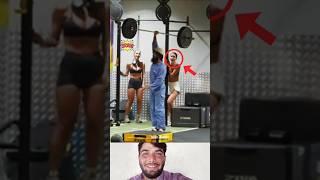 These two girls went crazy after seeing Anatoly lifting so much weight  | Pt- 163 #anatoly #gym