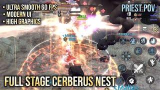 Full Stage Cerberus Nest (Hell Mode) Priest POV - DRAGON NEST WORLD