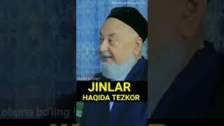 JINLAR HAQIDA TEZ KO'RING SHOK