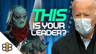 Alien Confused After Being Taken To Our Leader President Biden