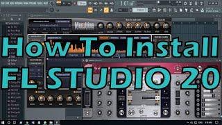 How To Install Fl Studio 20 on PC/windows 2018