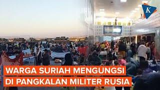 Suriah Memanas, Warga Pilih Mengungsi di Pangkalan Militer Rusia