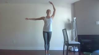 #quaranteamUSA National Team practice: Ballet and flex wit Anna Voloshina - May6th