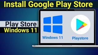 How to Install Windows Subsystem for Android with Google Play Store Android Apps | WSA Windows 11