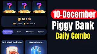 Piggy Bank Daily Combo 10 December | Piggy Bank Combo Today | Piggy Bank Airdrop