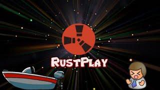 RustPlay Server Gameplay - Odme Pro Rust Player Boat Drives Off Clip