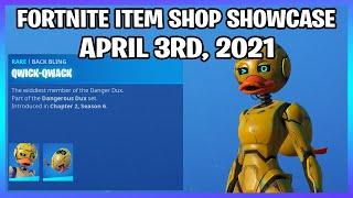 Fortnite Item Shop *NEW* ROBOT DUCK SKINS! [April 3rd, 2021] (Fortnite Battle Royale)