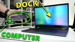 Your Phone COULD Be Your Laptop! NexDock XL Review!