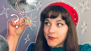 Disco Ball Sculpture : Making a Sparkle Bee : Relaxing Time-lapse Art Project