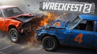 Wreckfest 2's Newest Track Is Absolute CHAOS In Multiplayer...I Love It.