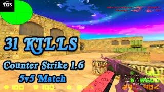 Counter-Strike 1.6: Best De_Dust2 5v5 Match Ever!  | TGS GAMING PRO