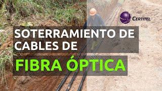 Webinar soterramiento de cables de Fibra Óptica