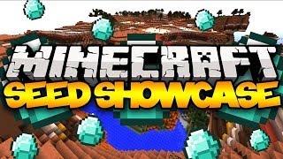 Minecraft Seed Showcase: BEST SEED! (20 DIAMONDS, 3 Temples, Villages, & MORE!)