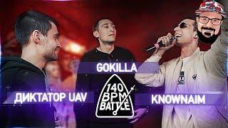  Иностранец реагирует на 140 BPM BATTLE: ДИКТАТОР UAV X GOKILLA X KNOWNAIM