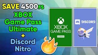 Xbox Game Pass With Discord Nitro For 3 Months in 50rs  Save 4500rs 