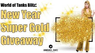 World of Tanks Blitz: Armoured Pantz First Gold Giveaway of the Year!