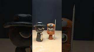 Cappucino Assassino VS Mr. Black Incredibox Sprunki Clay #clay #artofclay #diy