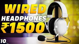 Best Wired Headphones Under 1500 (2025) Top Picks Top 5 Best Gaming Headphones Under 1500