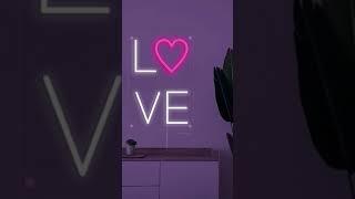 Love neon sign, heart neon light, love neon sign, love led sign, girl neon sign, bedroom neon sig...