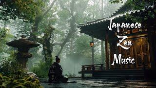 Zen Melodies in the Rain Day - Japanese Zen Music Meditation, Healing, Deep Sleep, Stress Relief