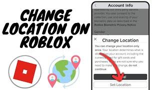 How to Change Country on Roblox - 2024 | How To Change Roblox Location If You Accidently Changed It