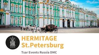 The State Hermitage Museum in St. Petersburg - one of the largest collections of art in the world