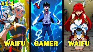 [1-4] Gamer Nerd Dies, Now He's in Viking Heaven With Waifus & Warriors | Manhwa Recap