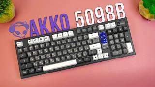 Akko 5098B - Механическая КЛАВИАТУРА с ЭКРАНОМ! V3 Piano Pro, RGB, HOT SWAP, батарея на 8000 мАч !