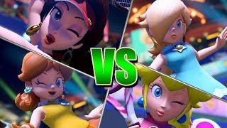 Mario Tennis Aces | Pauline, Daisy, Rosalina, Peach | [Pauline Gameplay]