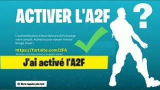 COMMENT ACTIVER L'A2F FORTNITE SUR [NINTENDO SWITCH, PS4]