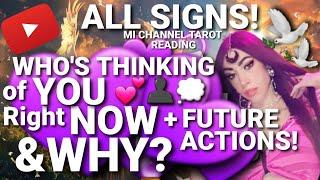 MI CHANNEL is live! ALL SIGNS! WHO'S THINKING OF YOU AND WHY? LIVE Tarot Reading