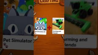 Pat Simulator X + Farming → Grow a Garden Rainbow Friends + Doors → Edvil School
