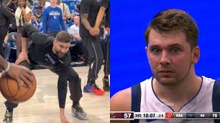 Maxi Kleber gets back at Luka Doncic with trickshot