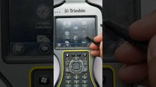 Настройка яркости экрана в контроллере Trimble TSC3